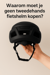 Waarom je nooit een tweedehands fietshelm moet kopen – veiligheid boven alles