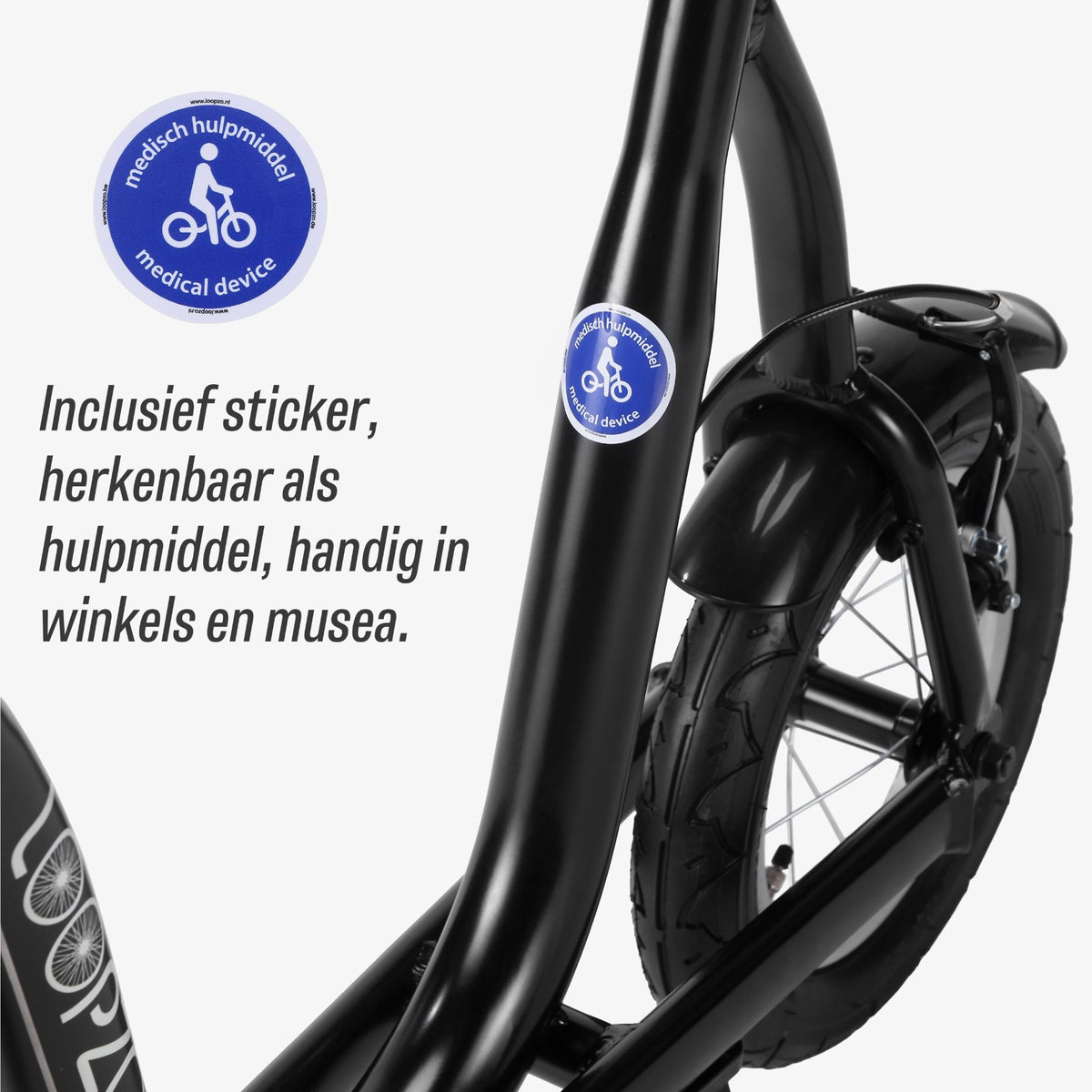 Loopzo loopfiets voor volwassenen