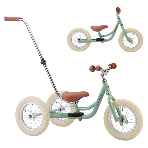 Køvapää - 2 in 1 Loopfiets - Groen