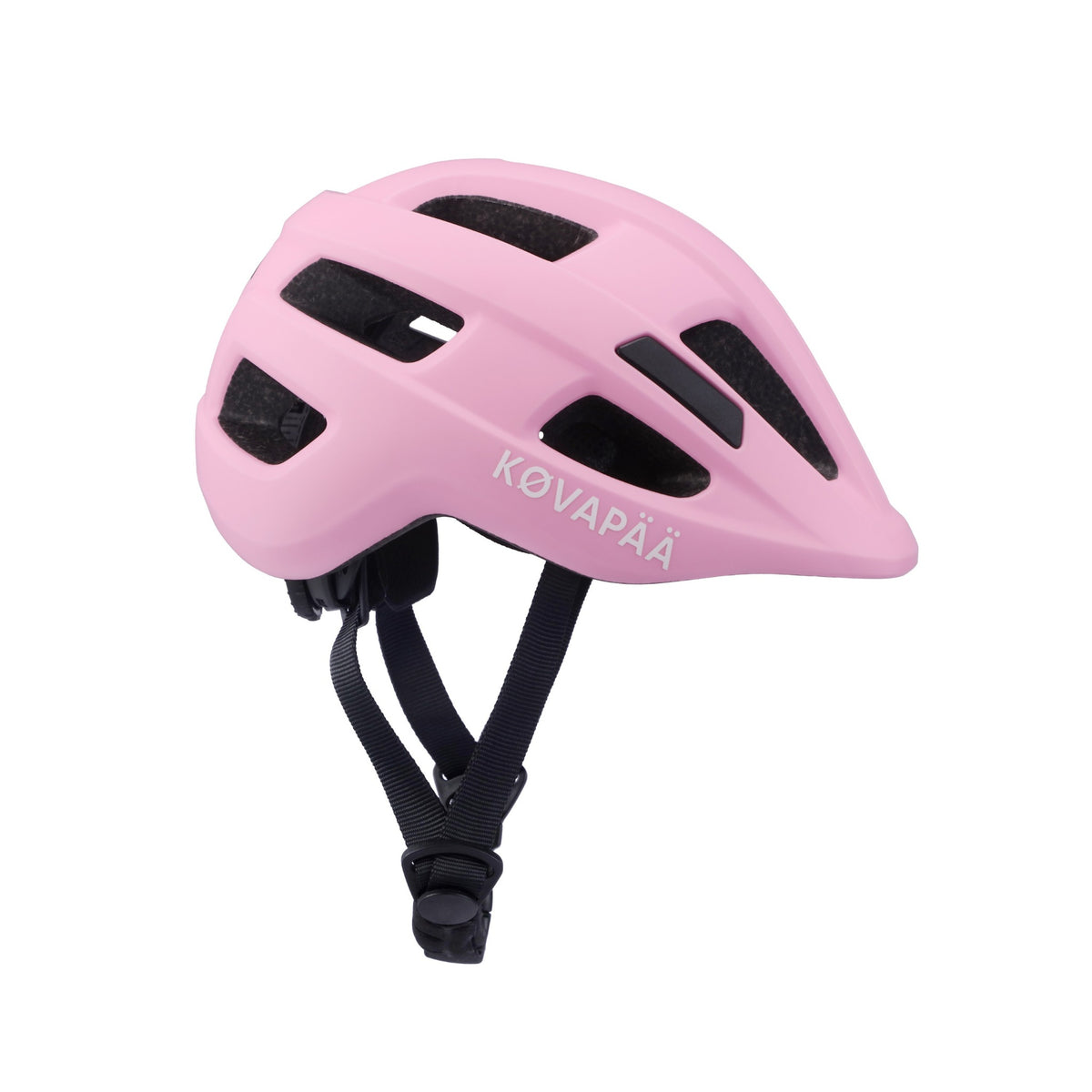 rechterzijaanzicht van Køvapää Lappi Baby helm in roze