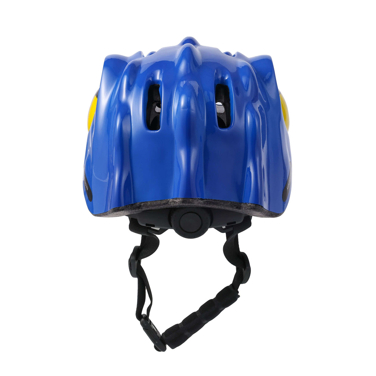achteraanzicht van Køvapää blauwe krokodil helm