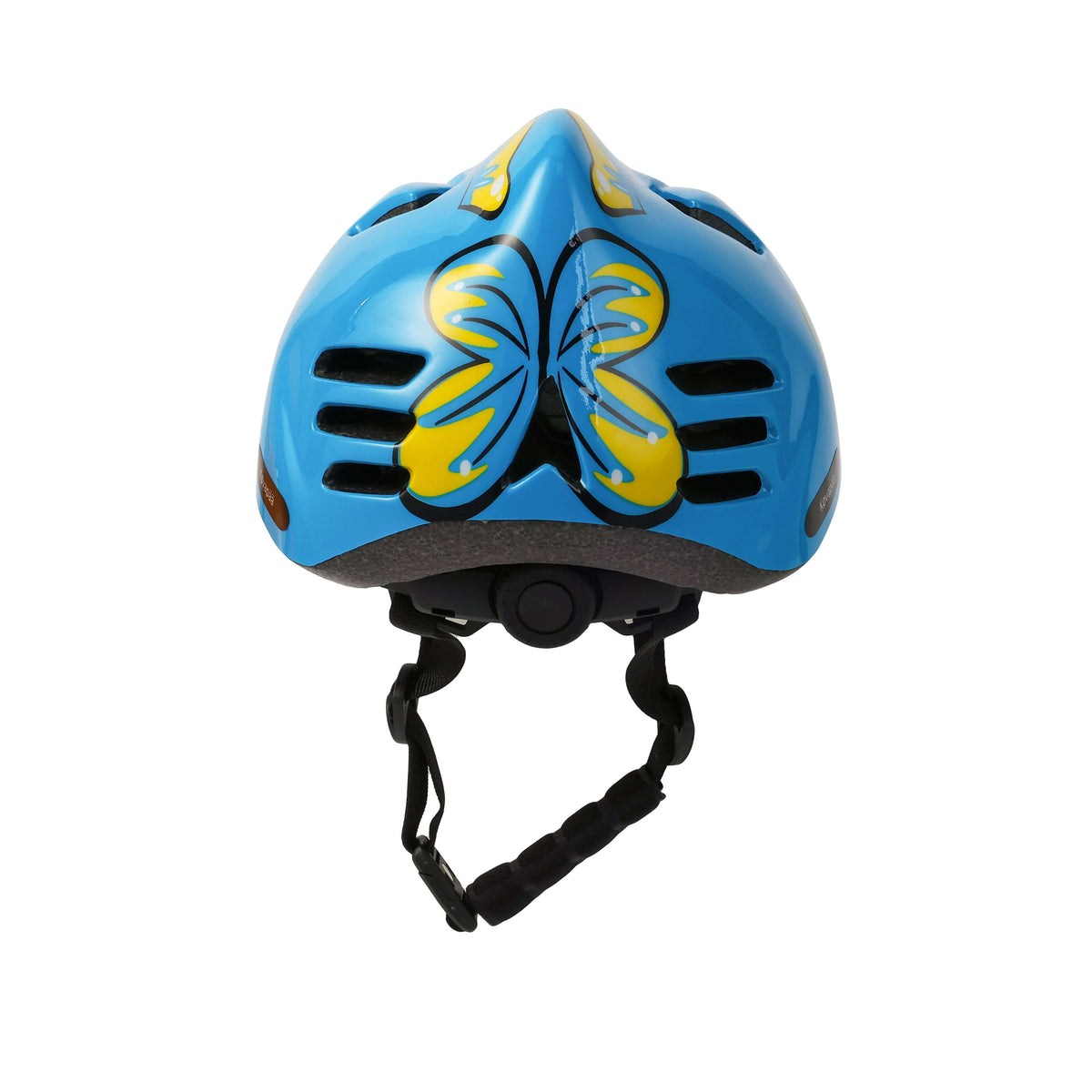 achteraanzicht van Køvapää blauwe vis helm