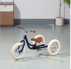 2 in 1 Loopfiets - Blauw