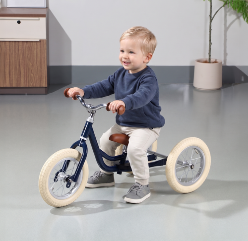 2 in 1 Loopfiets - Blauw