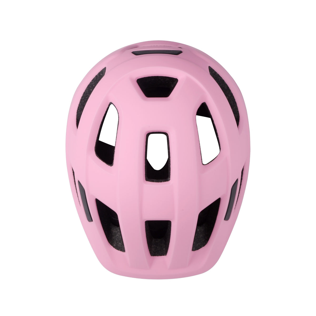 bovenaanzicht van Køvapää Lappi Baby helm in roze