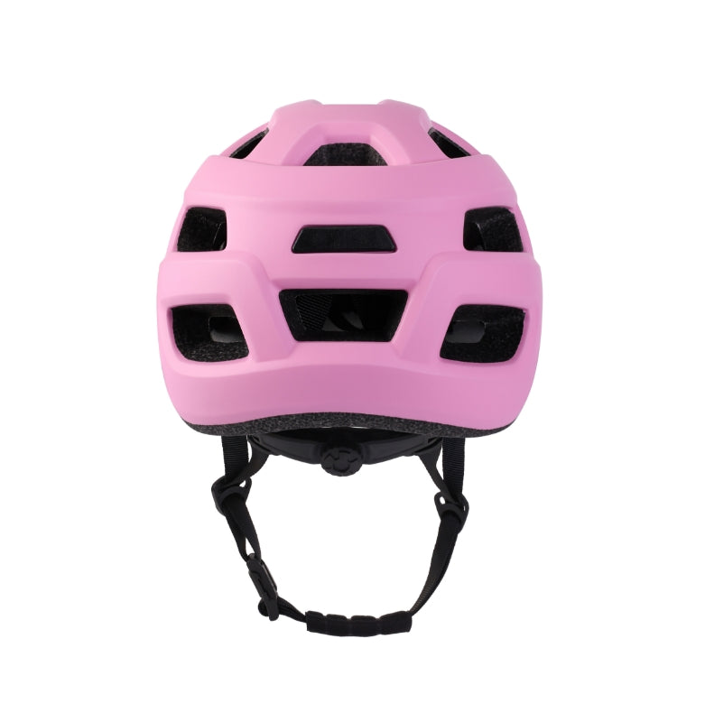 achteraanzicht van Køvapää Lappi kinderhelm in roze