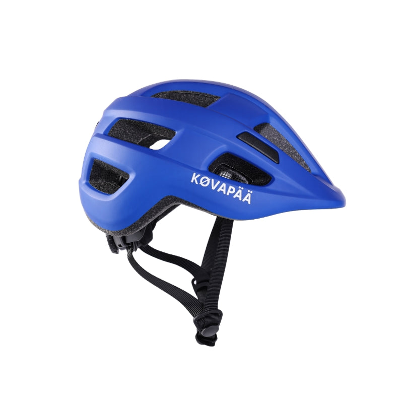 rechterzijaanzicht van Køvapää Lappi kinderhelm in blauw