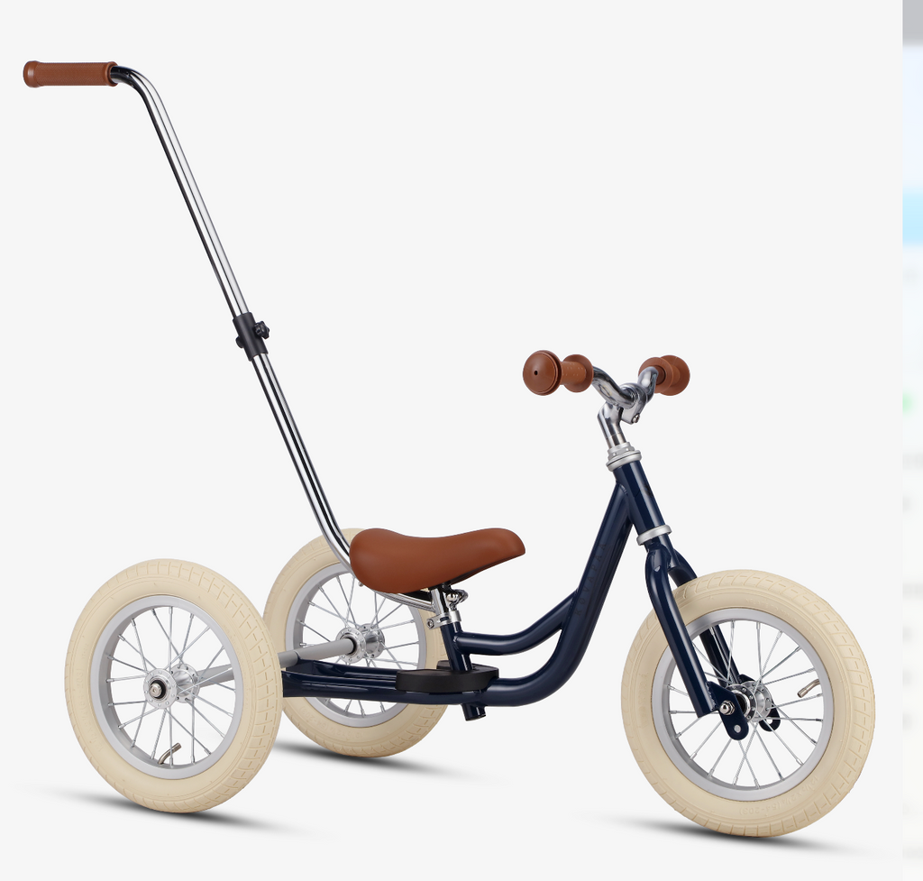 2 in 1 Loopfiets - Blauw