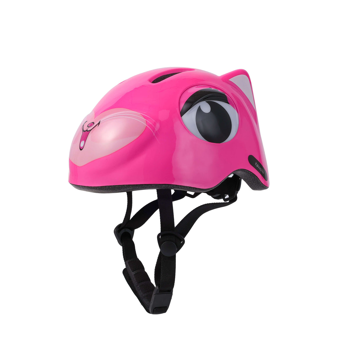 Køvapää dierenhelm roze eekhoorn schuin vooraanzicht