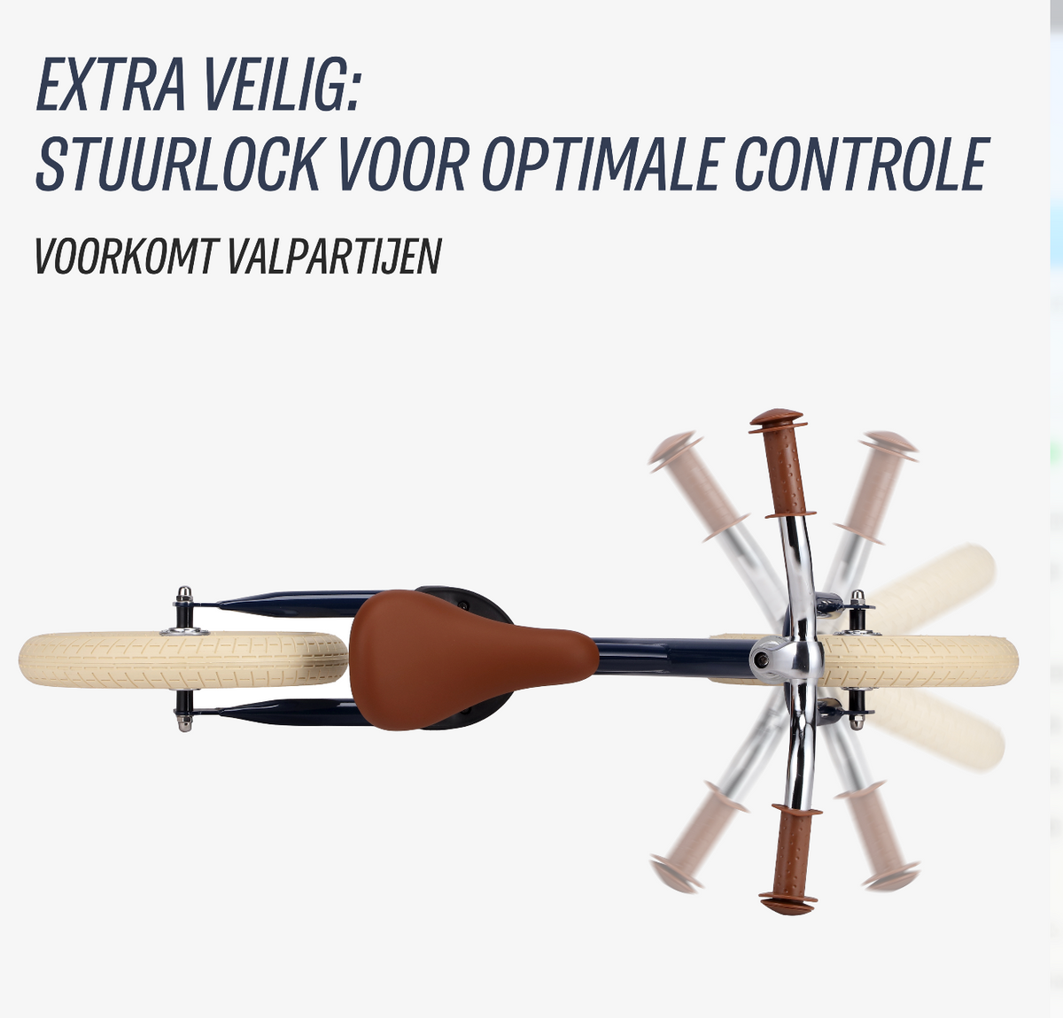 2 in 1 Loopfiets - Blauw