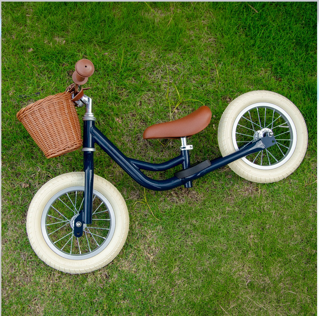 2 in 1 Loopfiets - Blauw