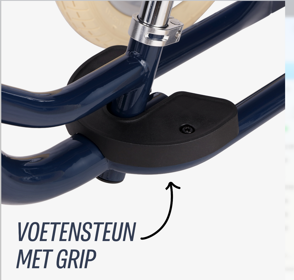 2 in 1 Loopfiets - Blauw