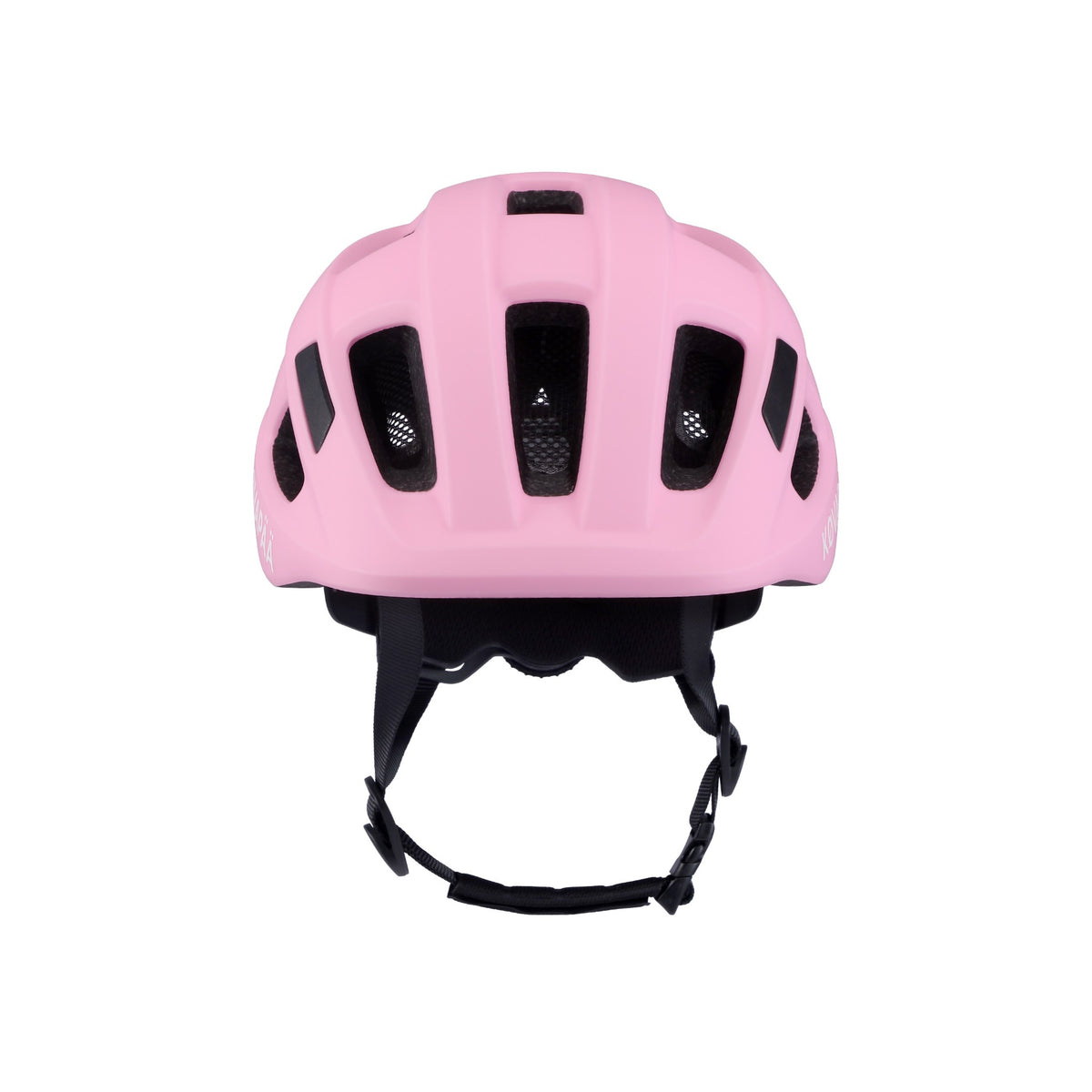 vooraanzicht van Køvapää Lappi Baby helm roze