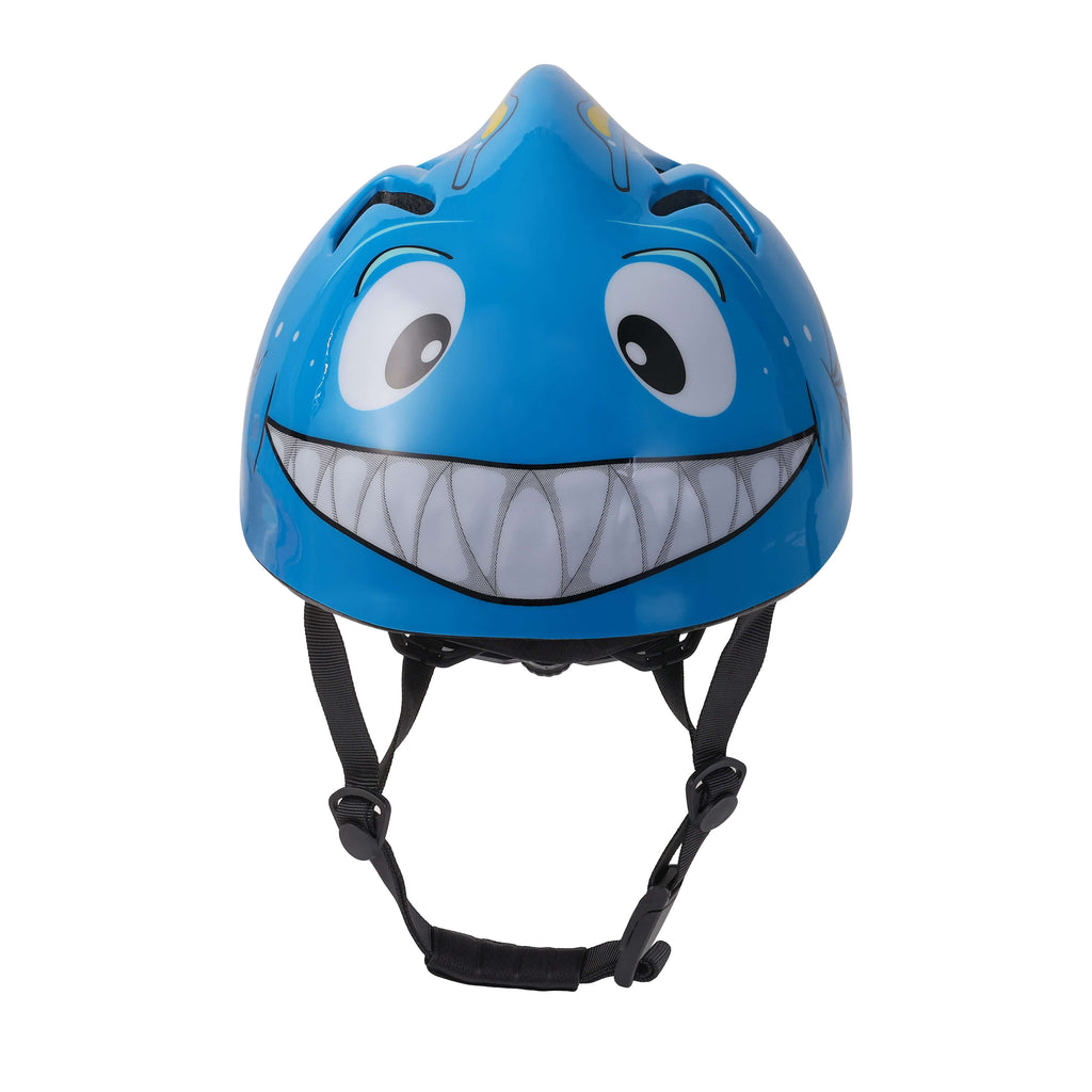 vooraanzicht van Køvapää blauwe vis helm