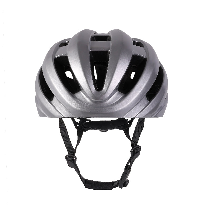 vooraanzicht van zilverkleurige Køvapää Salo helm