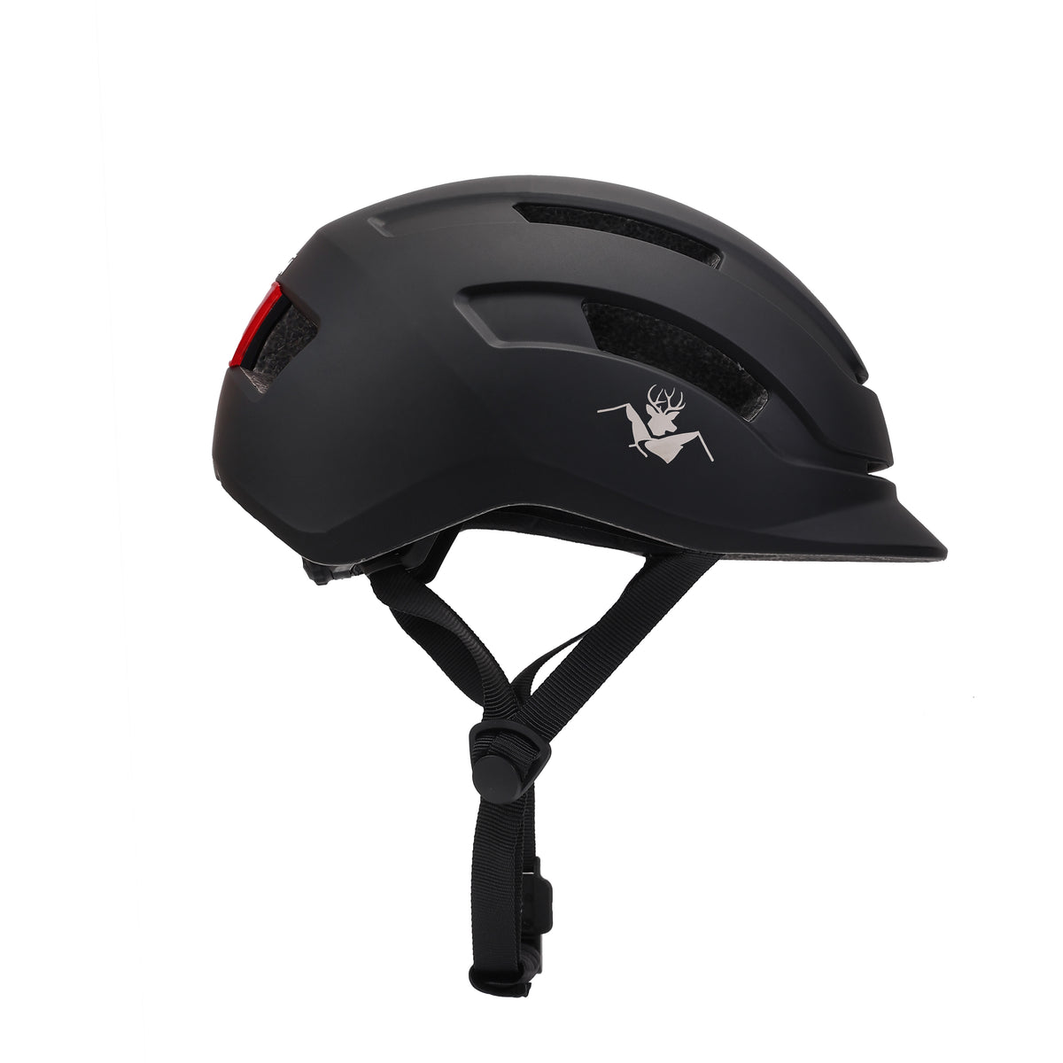 rechterzijaanzicht van Køvapää Espoo helm in zwart